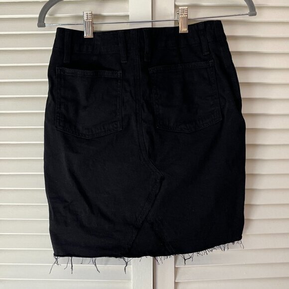 Hudson Jeans Los Angeles black lulu skirt distressed 23 - Picture 7 of 12